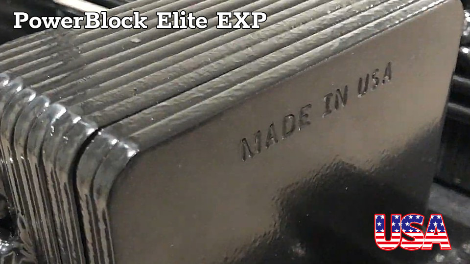 PowerBlock Elite Made in USA Punch Engraving Mark